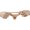 LoveToy Gode vibrant Double Pénétration 14 x 3 cm